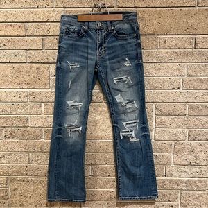 Mens BKE Aiden Boot Stretch Jeans 30x30